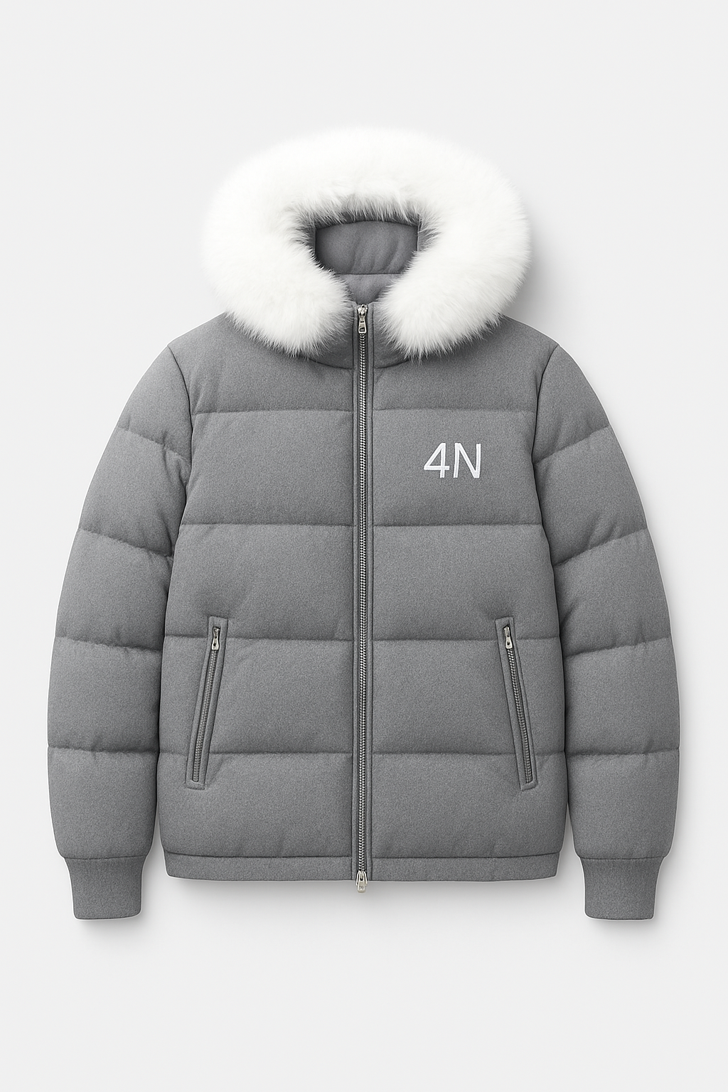 Essential Puffer Jacket "Fox Hood"