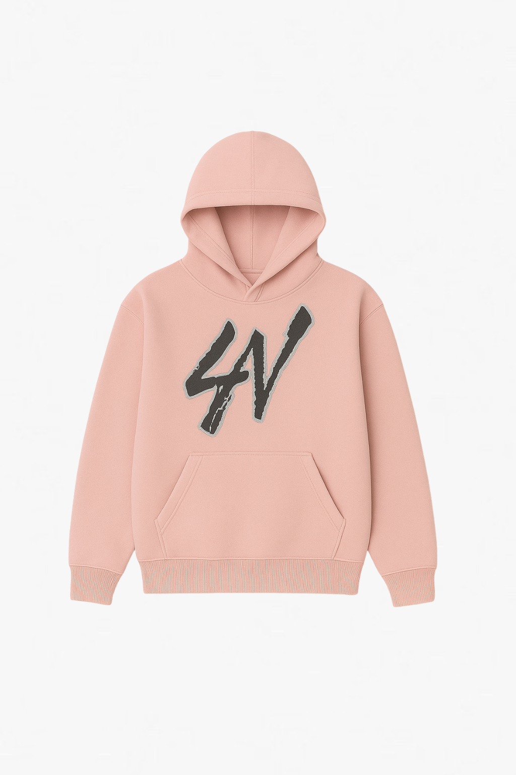 Embroidered Hoodie "Hero Pink"